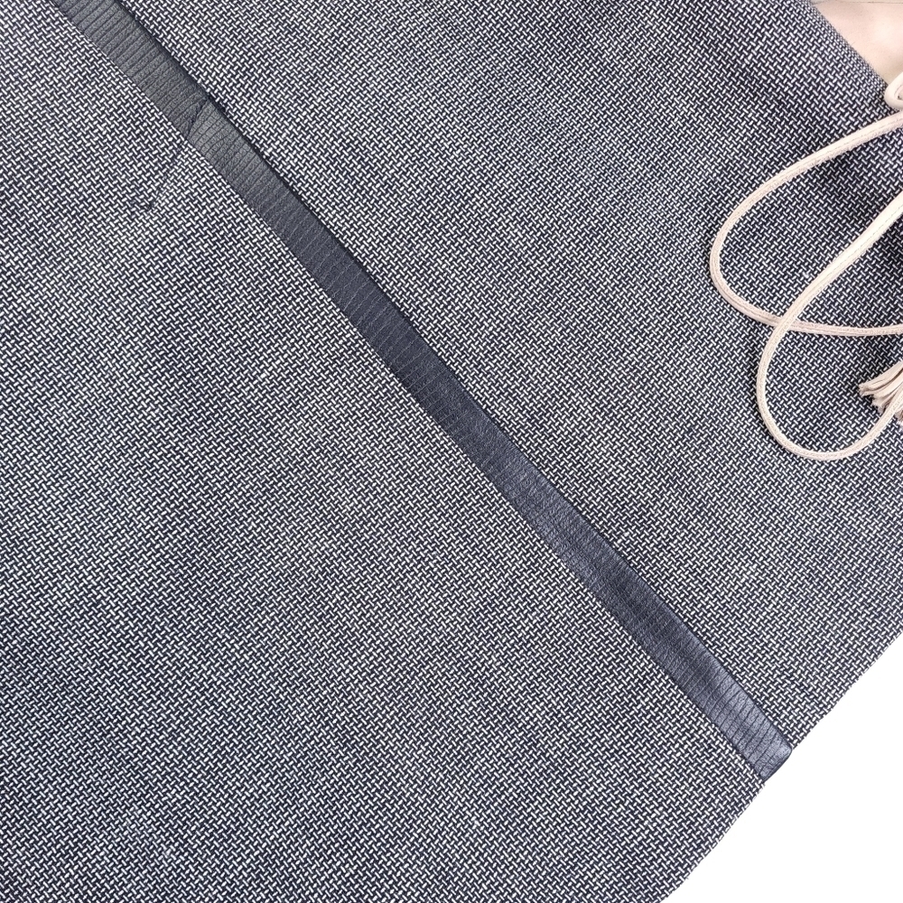 Harve Benard Sport Gray Wool Skirt Sz 8 - Picture 3 of 8